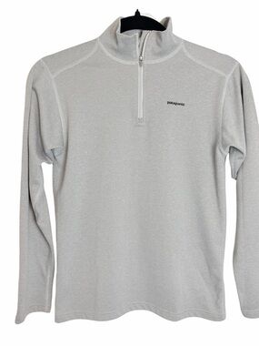 Patagonia Light Gray Capilene Midweight Baselayer